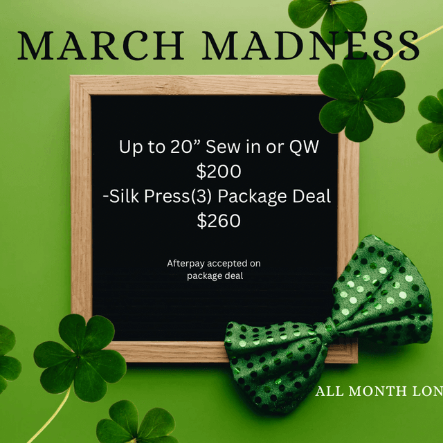 🍀March Madness🍀 at The Hair Lab Beauty & Barber Lounge in Laurens, SC